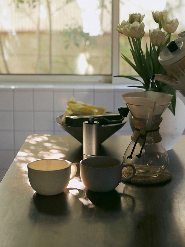 砂化粧釉マグカップ