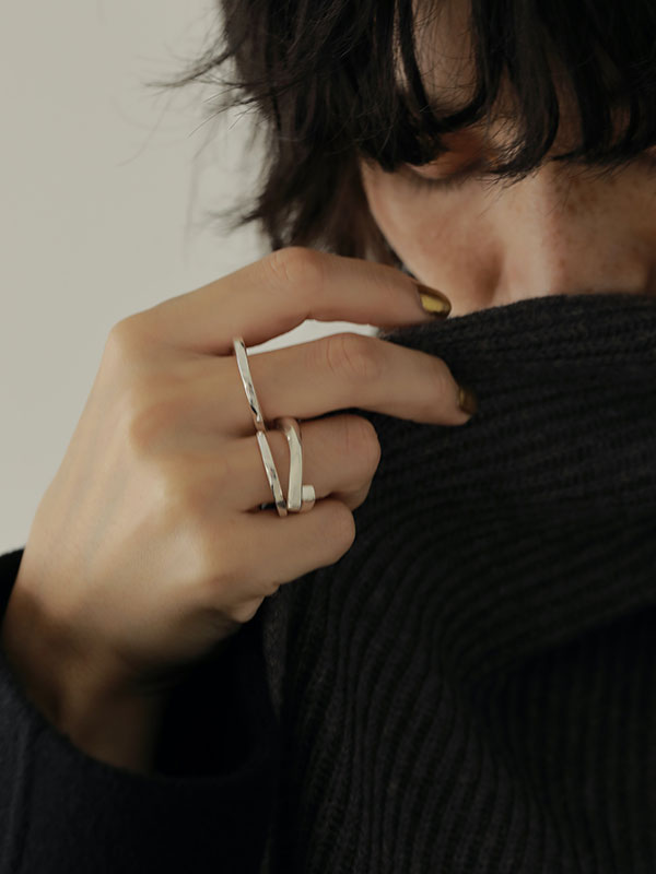 blanciris Venise W Ring(F SILVER): グッズ │ ETRE TOKYO official