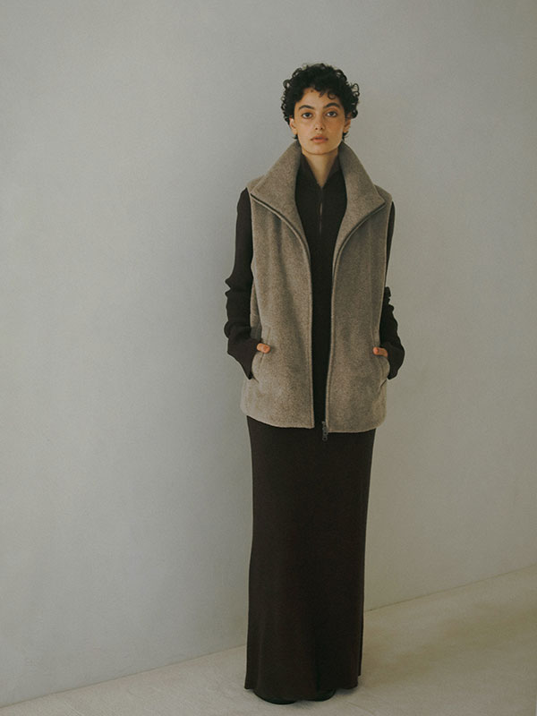 メルトンフリースベスト(F BEIGE): トップス │ ETRE TOKYO