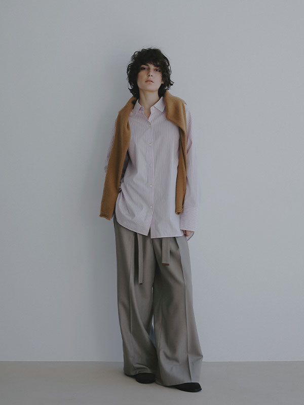 DEPENDREブロードシャツ