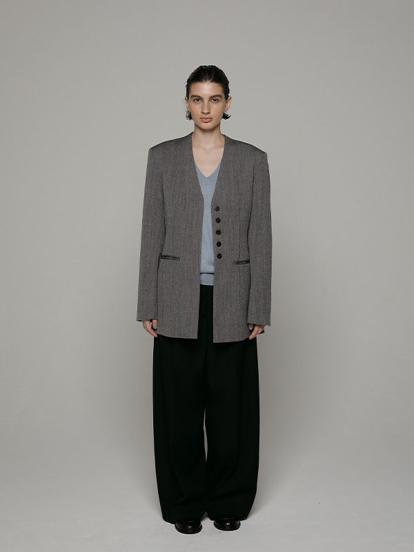 ジャケット・アウター etre コンビネックワークブルゾン(S BEIGE): アウター │ ETRE TOKYO