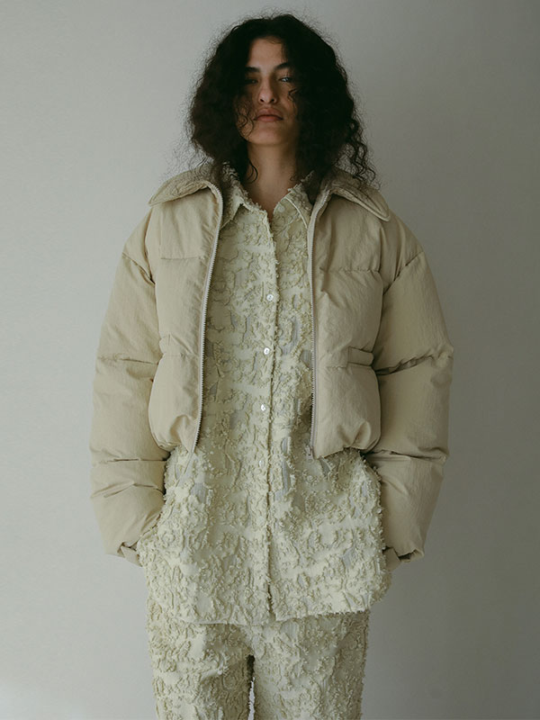 パディングショートブルゾン(S BEIGE): アウター │ ETRE TOKYO
