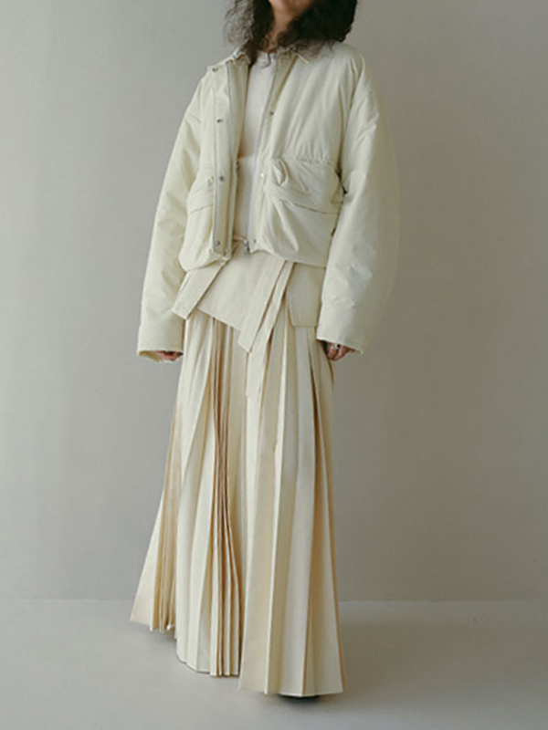 パディングショートブルゾン(S OFF WHITE): アウター │ ETRE TOKYO