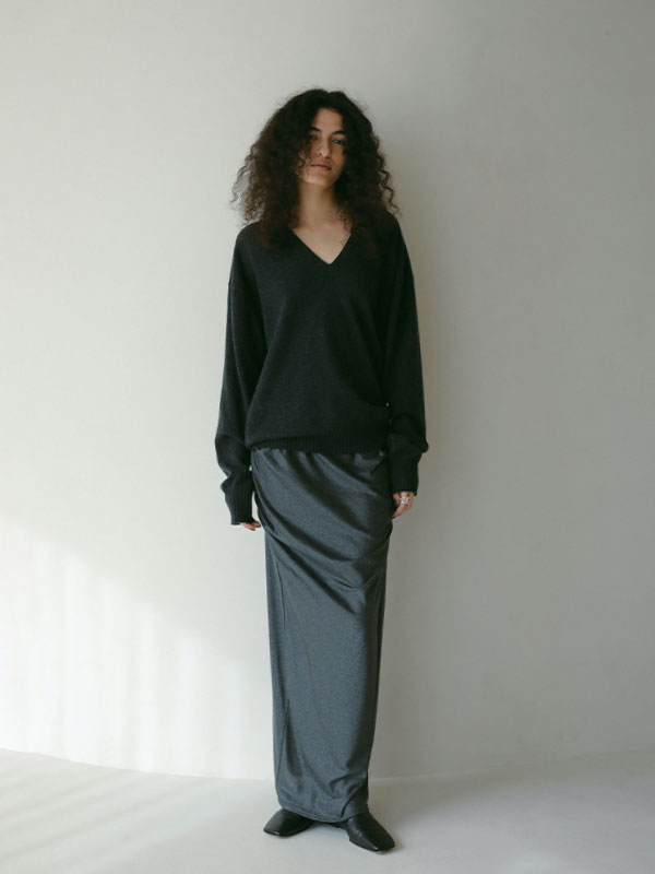 超特価セール開催！！ Vネックカシミヤニットプルオーバー(F GREY): トップス │ ETRE トップス