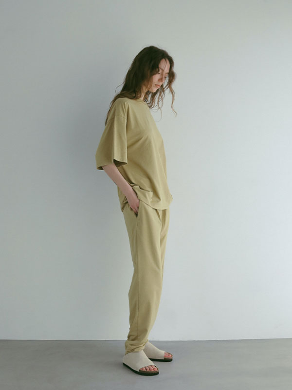 three dots パウダリーコットンTee（Tシャツ/カットソー）｜ETRE