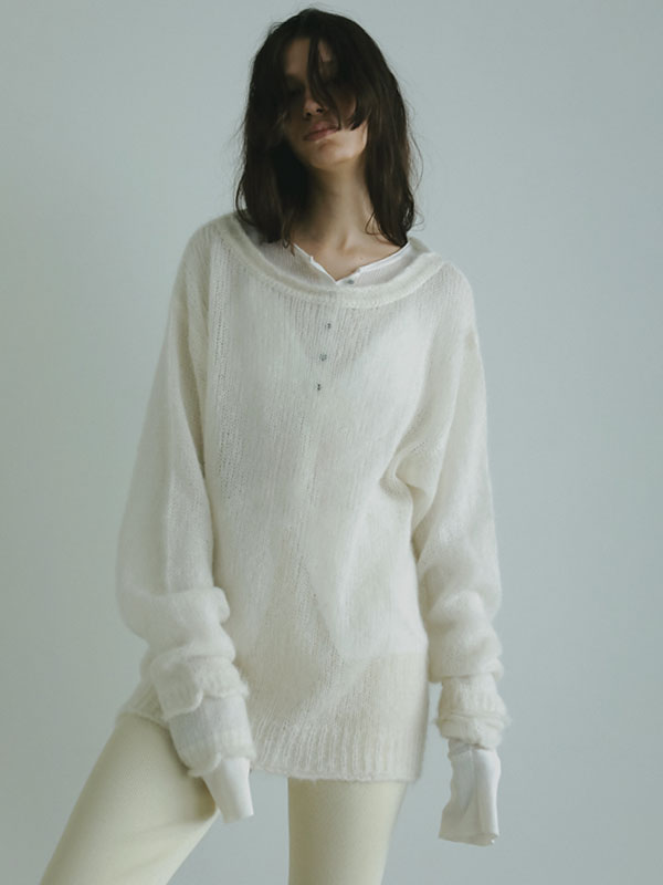 ETRE TOKYO モヘヤニットフーディ ETRÉ TOKYO]モヘヤニットフーディー | KOBUNSHA SELECT SHOP