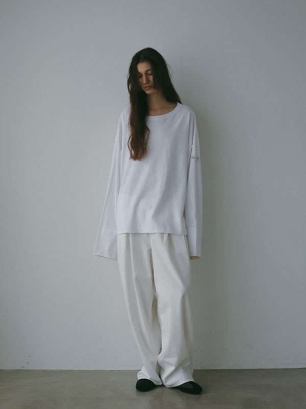 カットオフカフスロンTee(F WHITE): トップス │ ETRE TOKYO