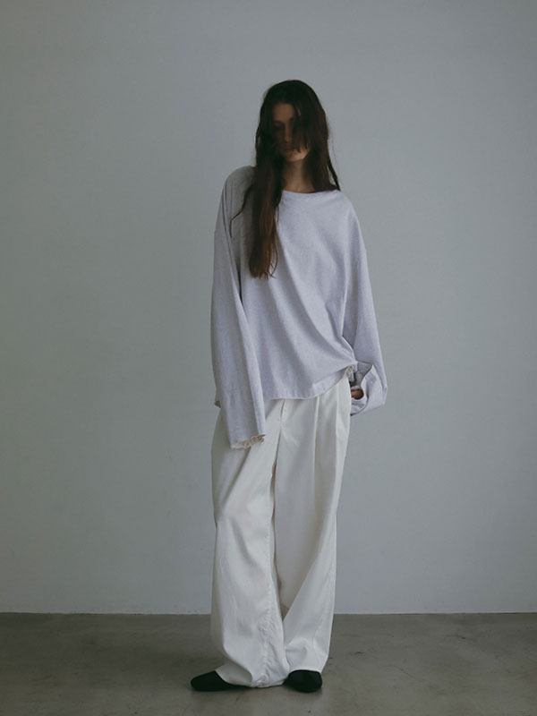 テンセルデニムリラクシーパンツ