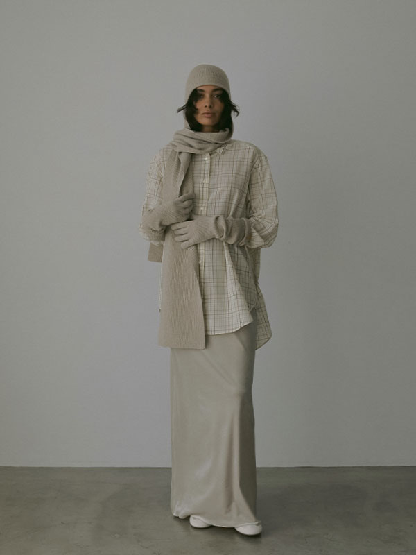 Iラインベロアスカート