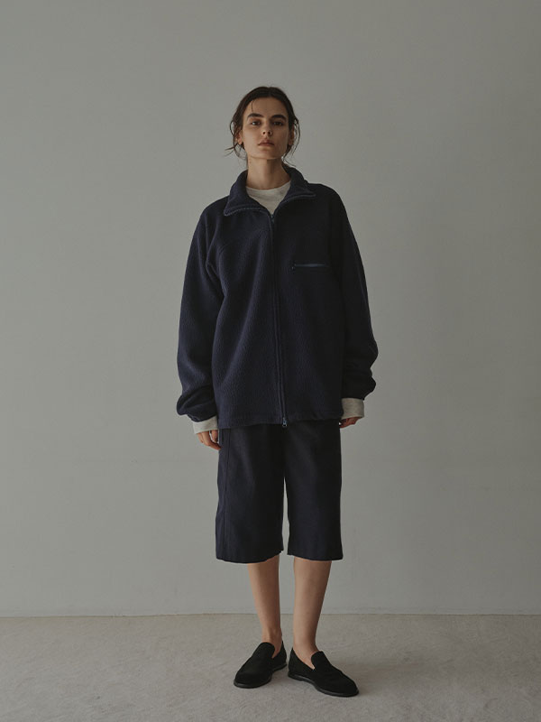 ボアフリースブルゾン