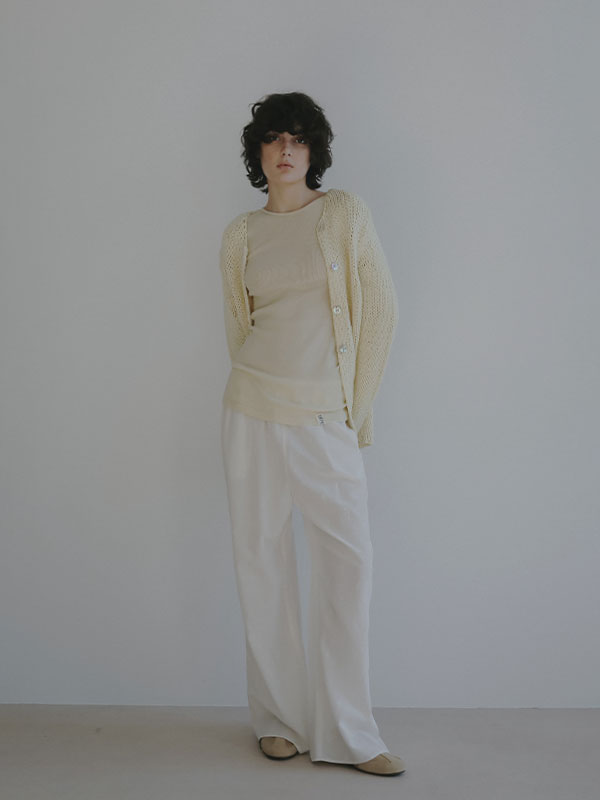 リリヤーンハンドニットカーディガン