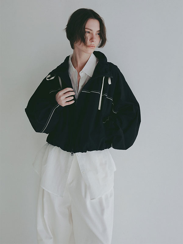 バルーンヘムコンビブルゾン