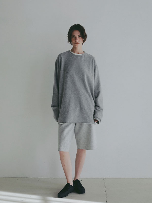 カットオフソフトスウェットシャツ