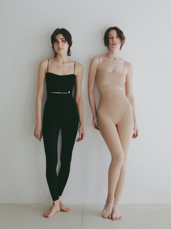 AMPHI×ETRE TOKYOフィットカップインバンドゥキャミソール