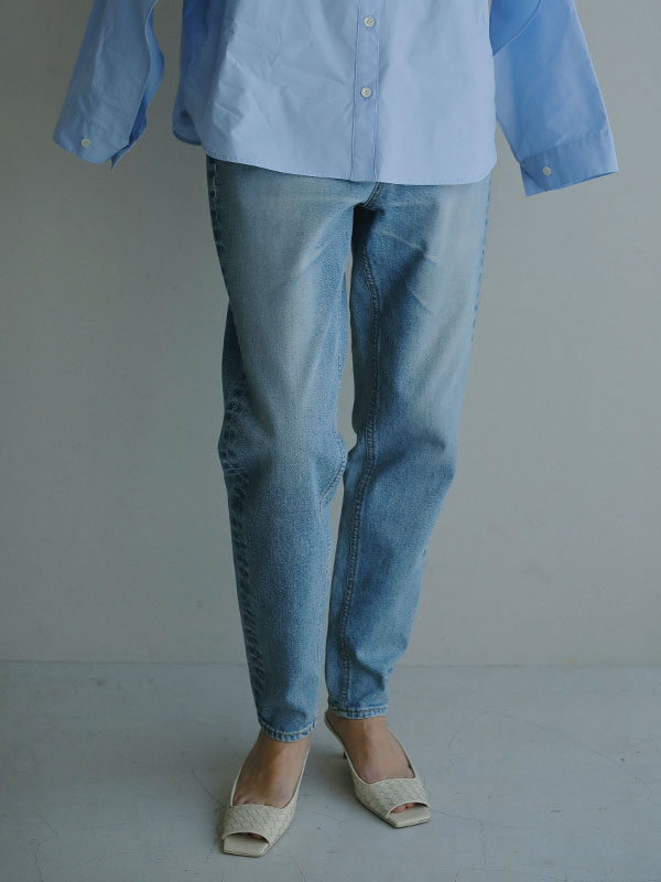 YANUK×ETRE TOKYO Pegtop Denim(21 LIGHT BLUE): ボトムス │ ETRE ...