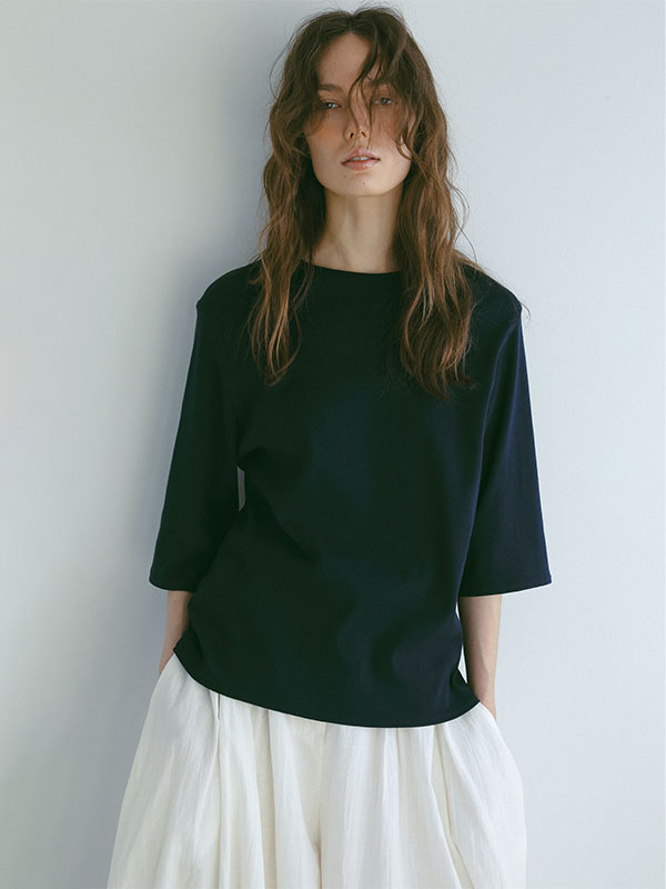 ボックスシルエットオーバーサイズTee(F WHITE): トップス ボックスシルエットオーバーサイズTee(F WHITE): トップス