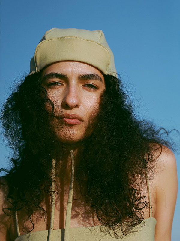 トリコットスイムキャップ