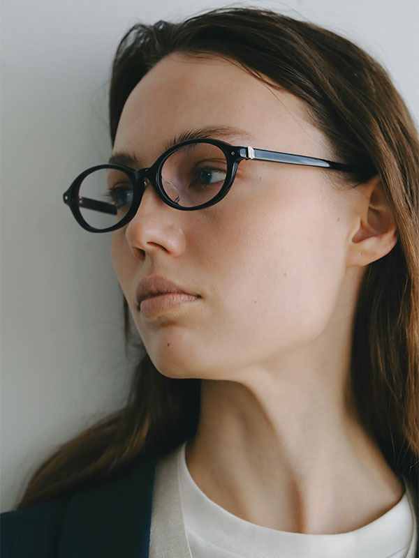 ETRETOKYO Zoff Oval Glasses メガネ　BEIGE Zoff｜ETRE TOKYO Oval Glasses(F BEIGE): グッズ │ ETRE TOKYO