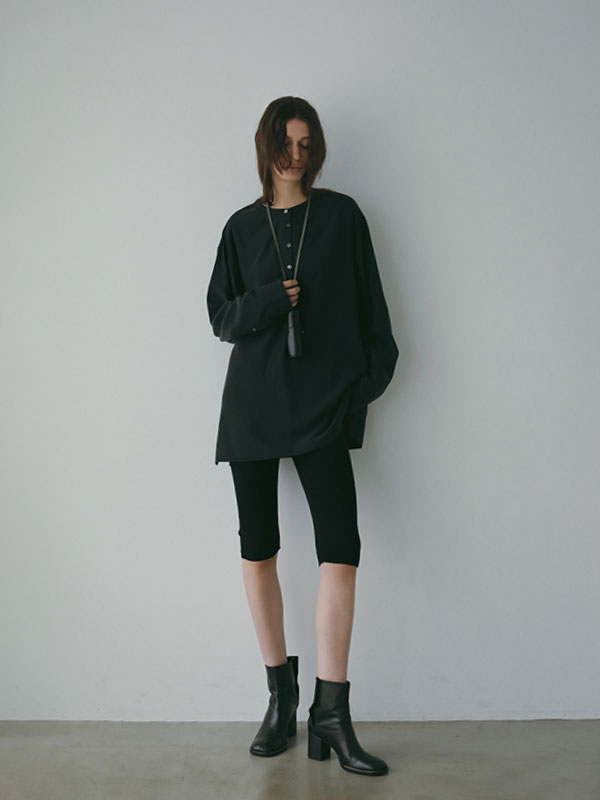 シアーヘンリーネックプルオーバー(F OFF WHITE): トップス