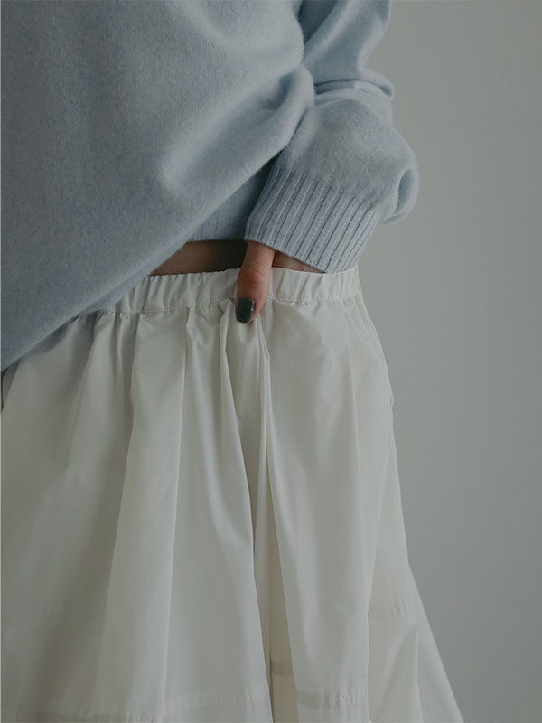 ボリュームバルーンロングスカート