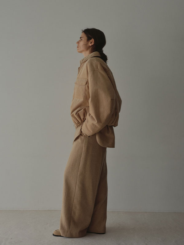 バルーンシルエットパディングブルゾン