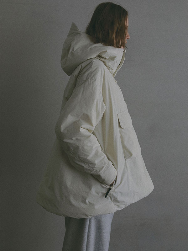 Marmot×ETRE TOKYO PERTEXパディングアノラック(S OFF WHITE