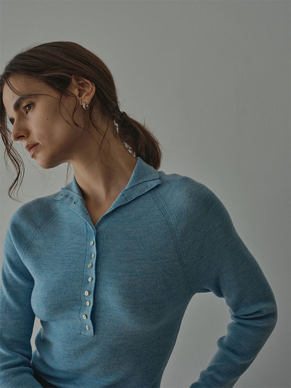 2wayコンフィーハイネックニットプルオーバー