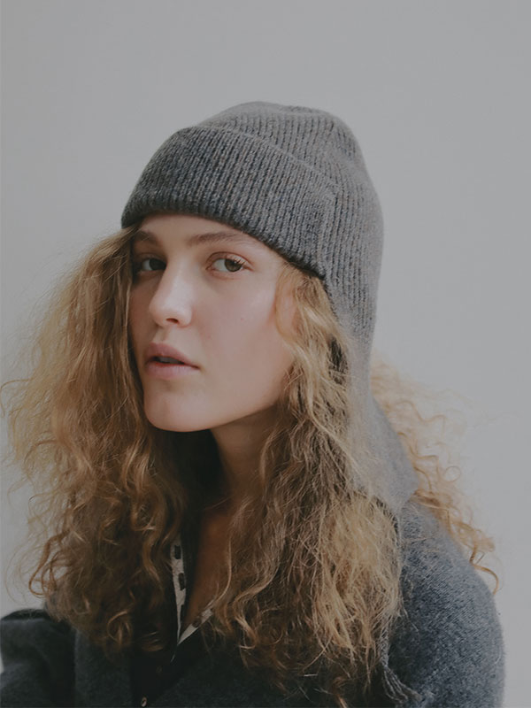 ラムウールフライトニットキャップ