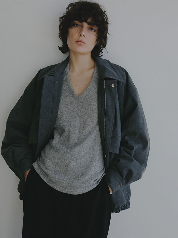 パディングワークブルゾン