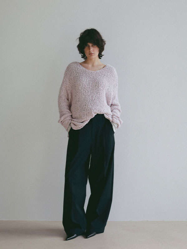 ボンディングタックパンツ