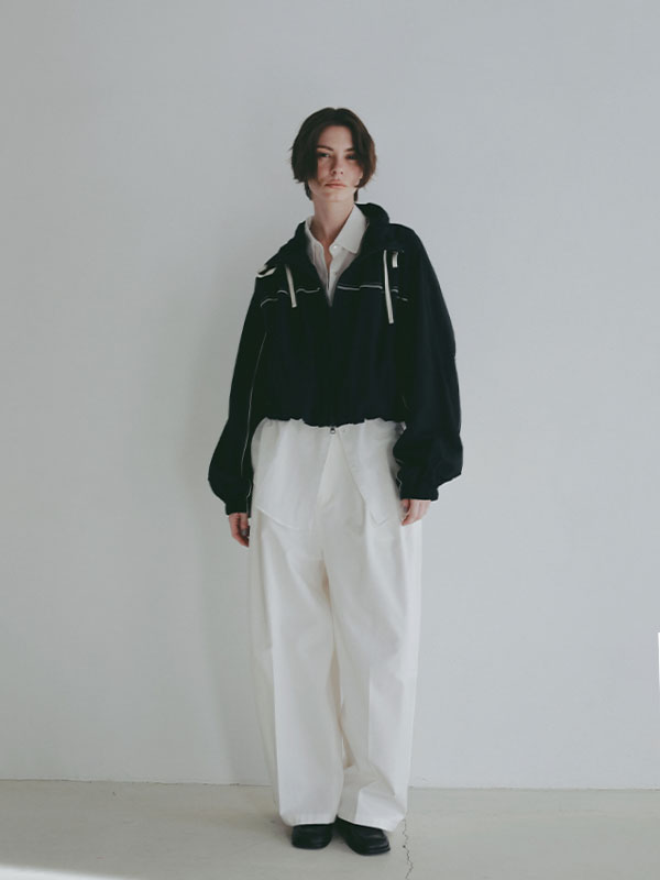 バルーンヘムコンビブルゾン