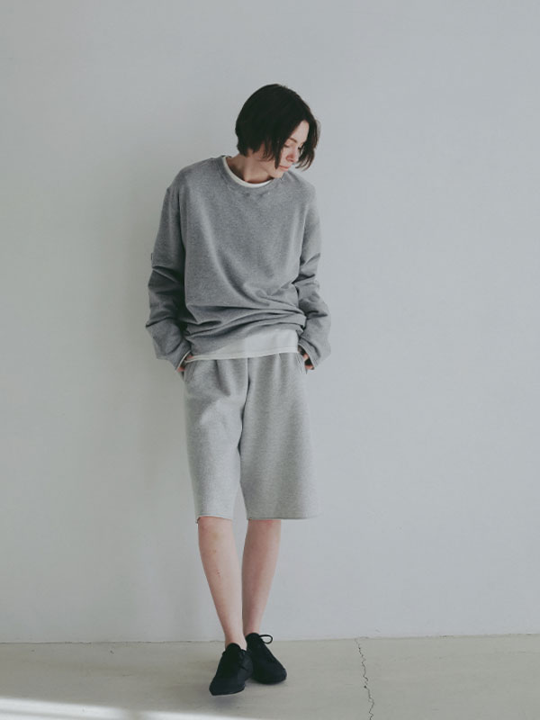 カットオフソフトスウェットシャツ