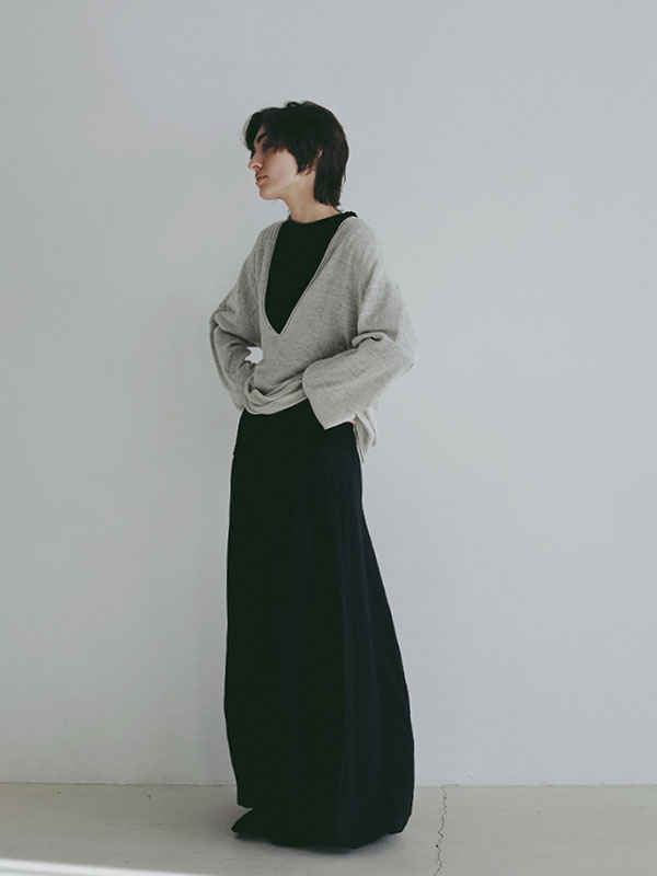 ダブルガーゼバレルパンツ