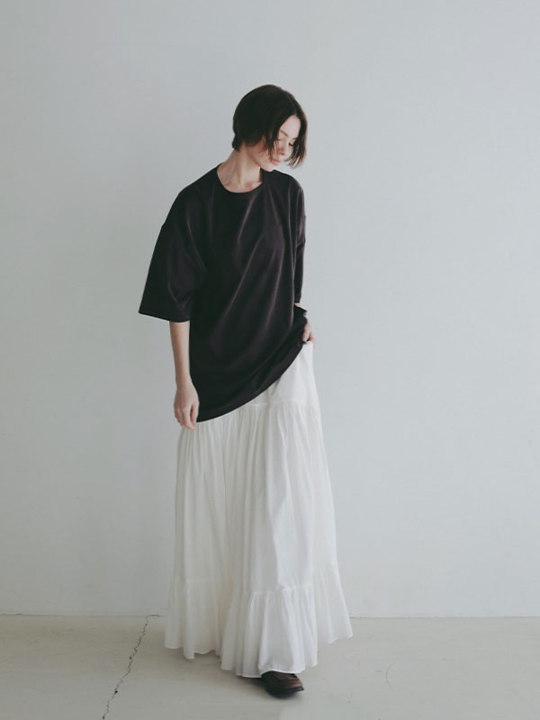 キュプラジャージオーバーサイズTee