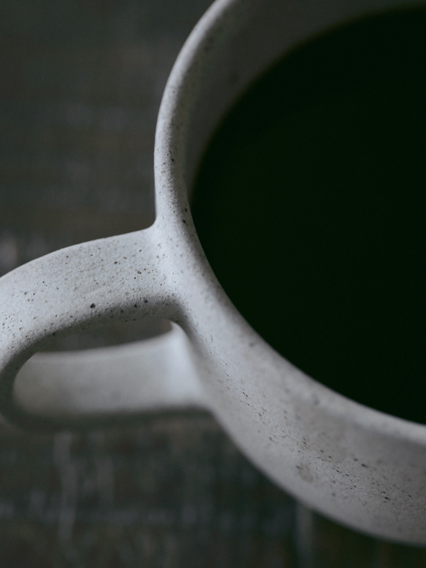 砂化粧釉マグカップ