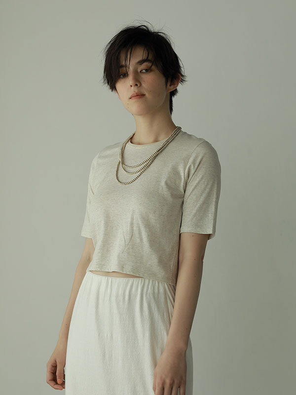 クルーネックコンパクトTee(F WHITE): トップス │ ETRE TOKYO