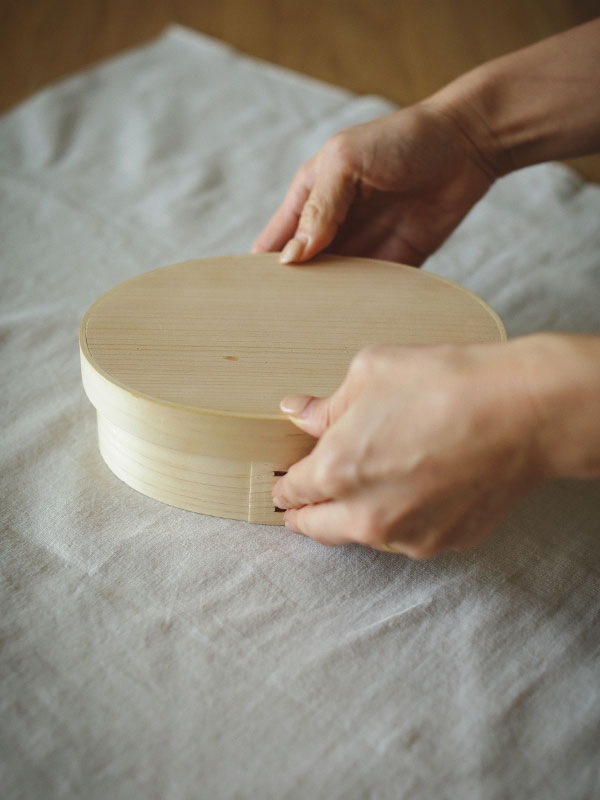 曲げわっぱ弁当箱