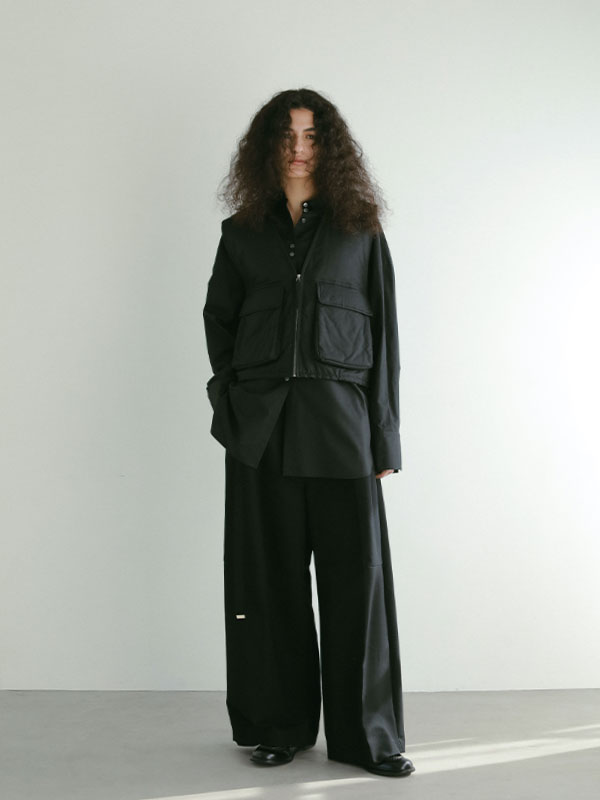 フィッシングベストセットシャツ(F WHITE): トップス │ ETRE