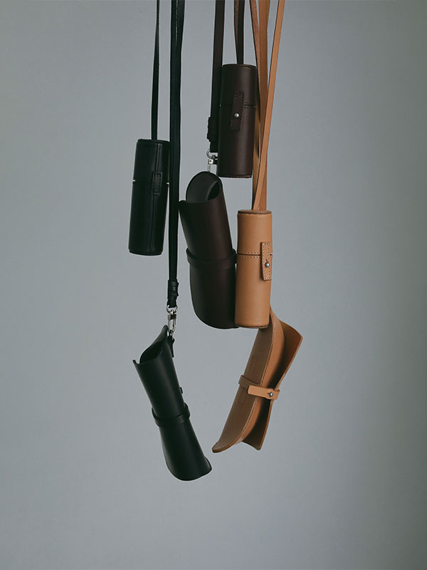 【新品未使用】ETRE TOKYO タンドレザーサングラスケース ブラウン ETRE TOKYO(エトレトウキョウ)｜タンドレザーサングラスケース