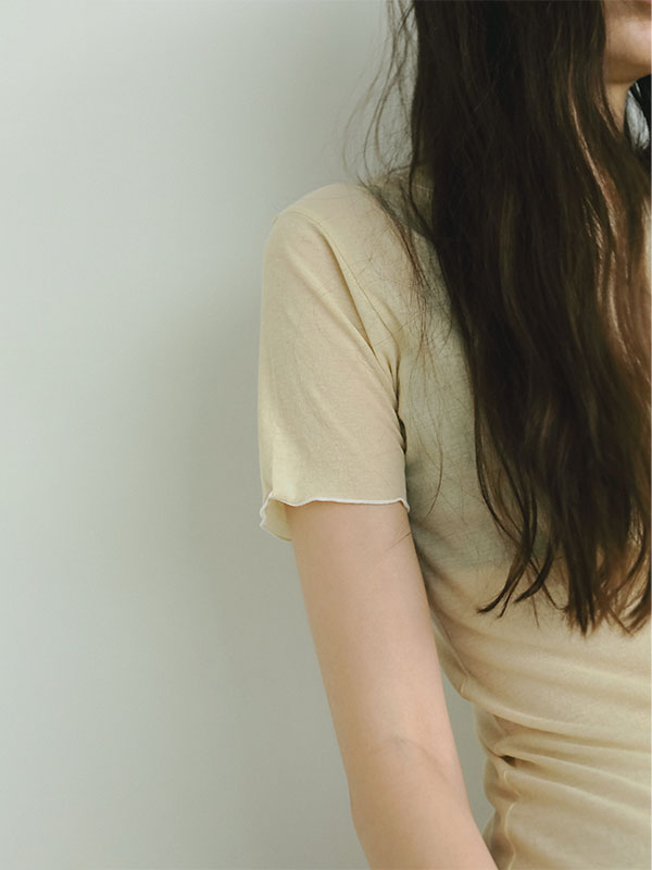 カラーメローシアーTee(F WHITE): トップス │ ETRE TOKYO