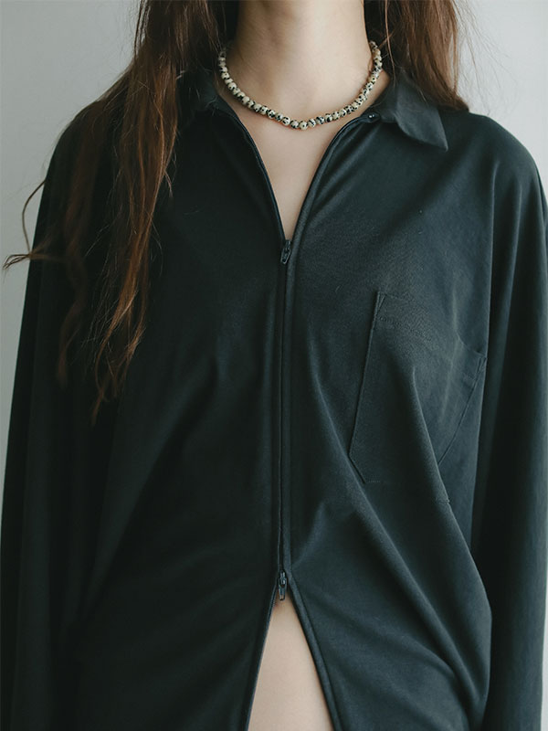 ストーンビーズネックレス