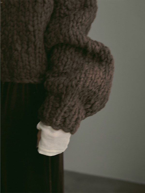 2wayハンドニットカーディガン(F OFF WHITE): トップス │ ETRE