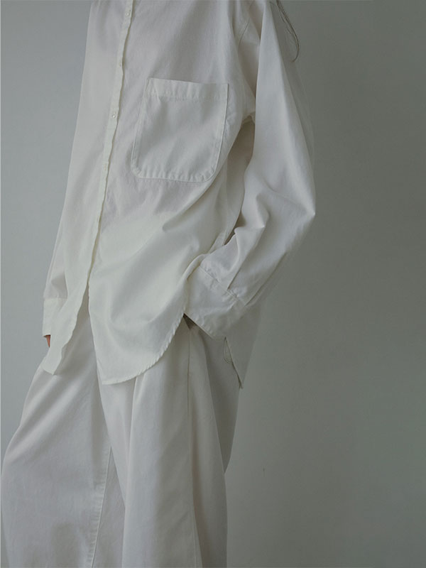 テンセルデニムシャツ(F WHITE): トップス │ ETRE TOKYO official