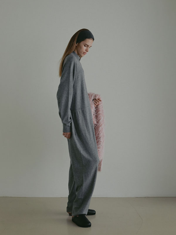 フロントボタンニットオールインワン（etretokyo） SNAP REN │ ETRE TOKYO official online store(エトレトウキョウ)