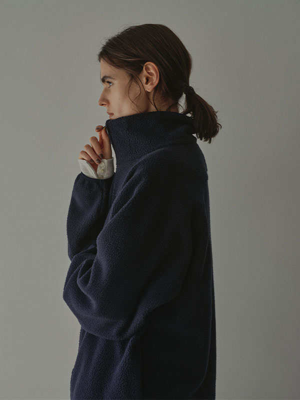 ボアフリースブルゾン