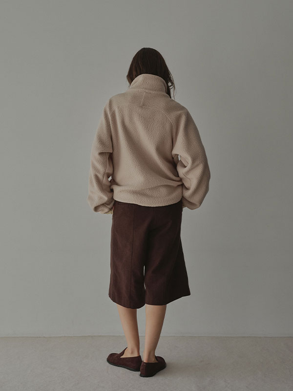 ウールカルゼタックショートパンツ