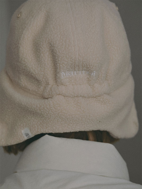 Marmot×ETRE TOKYOボアフリースキャップ