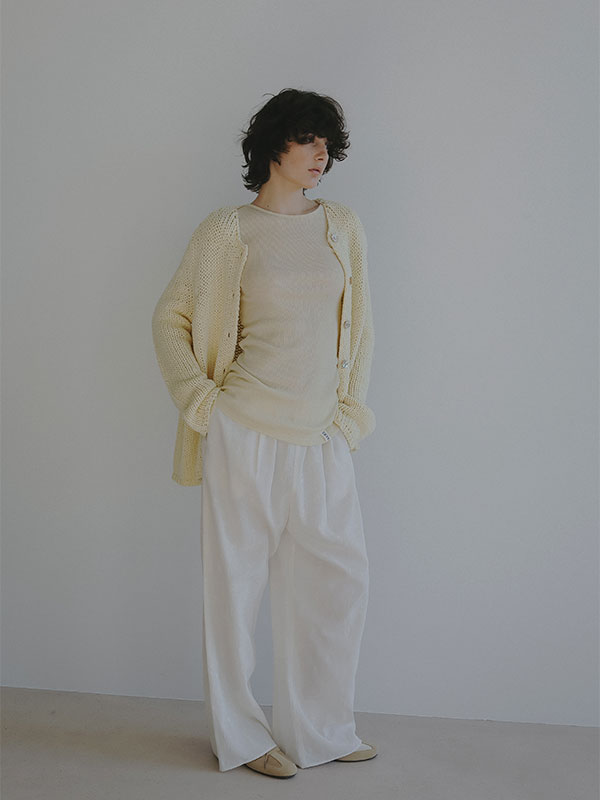 リリヤーンハンドニットカーディガン