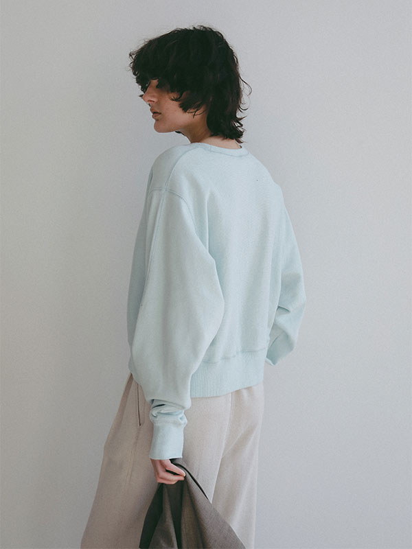 コンパクトスウェットシャツ