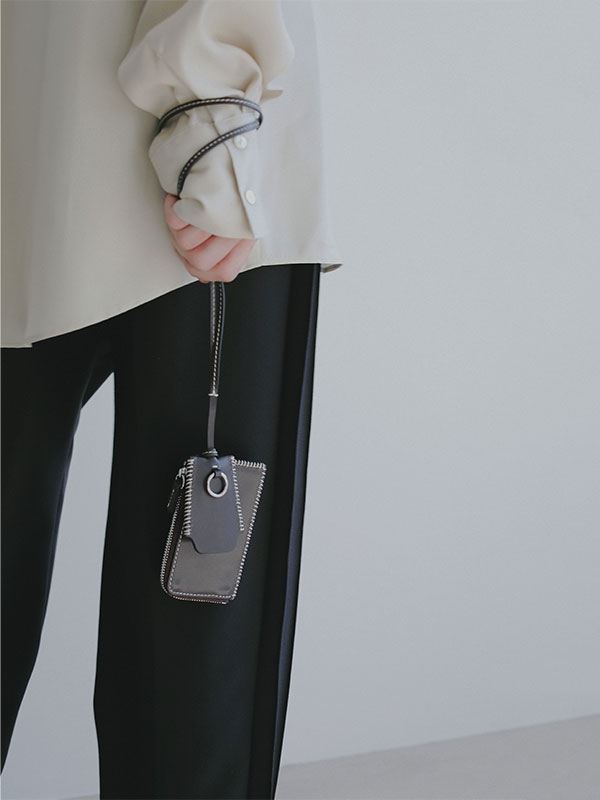 スクエアパースキーホルダー